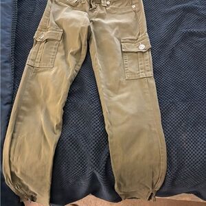 True Religion Olive Skinny Jeans
